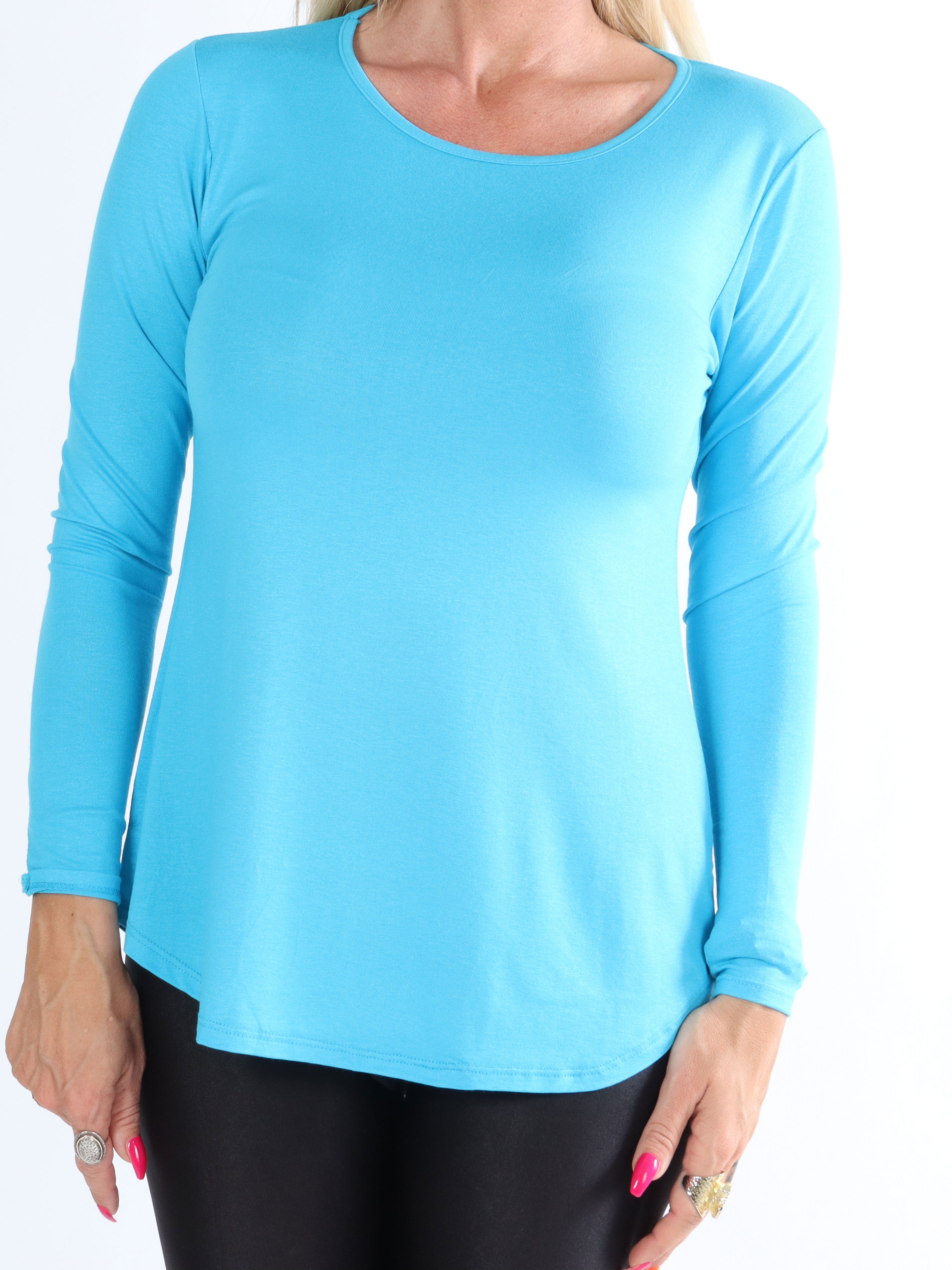 Otine - Langærmet basisbluse